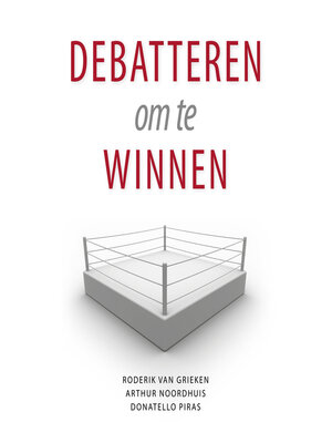 cover image of Debatteren om te winnen